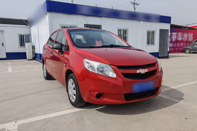 Used Chevrolet Sail 2013 Sedan 1.4L Manual Ideal Happiness Edition Exterior 2
