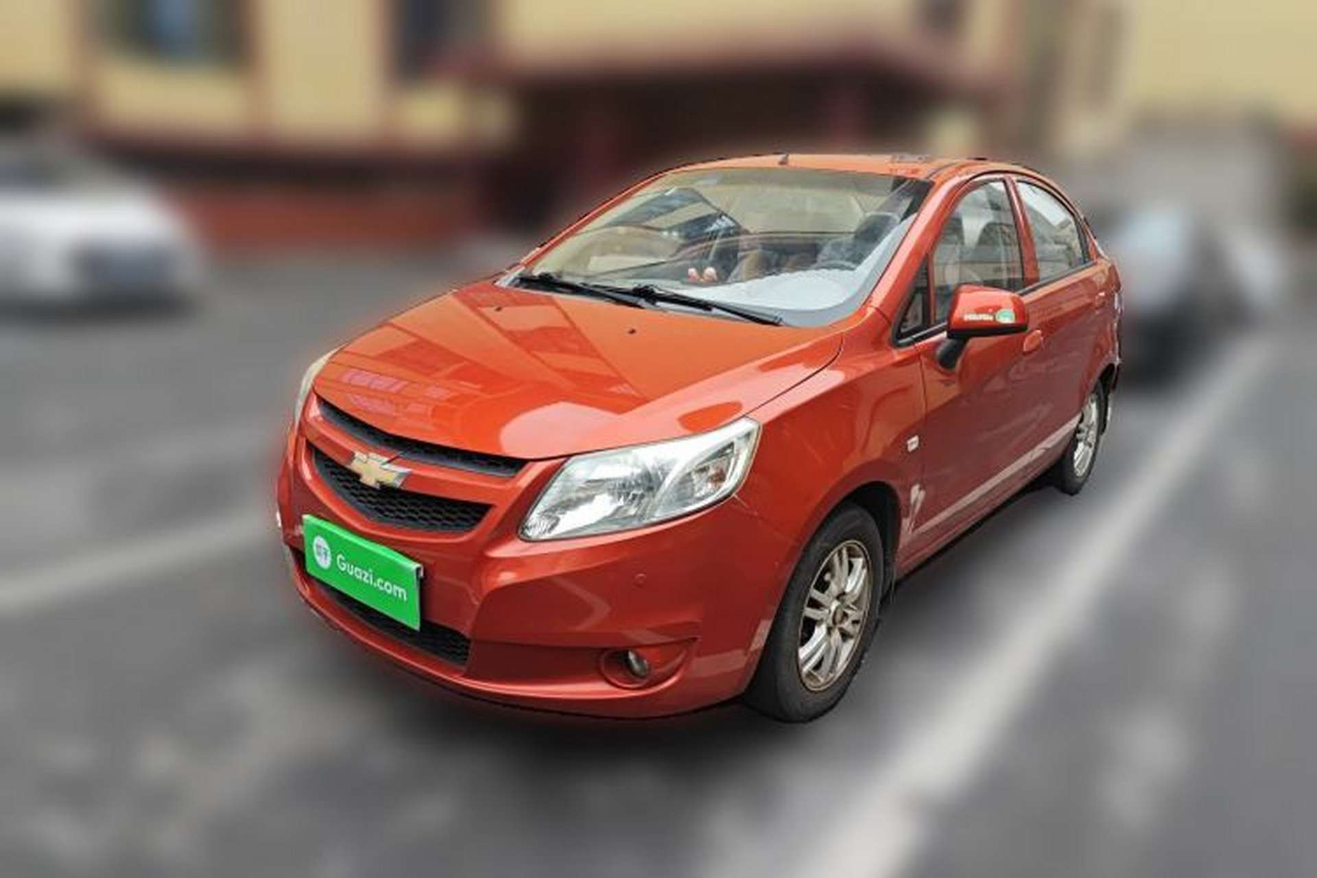 Used Chevrolet Sail 2013 Sedan 1.4L AMT Enjoy Edition Front Left 45 Deg