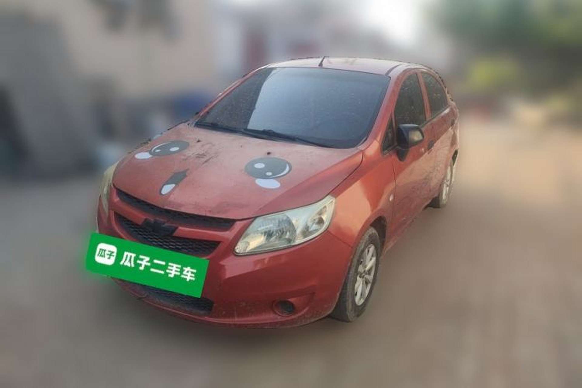 Used Chevrolet Sail 2013 Sedan 1.2L Manual Fashionable Happiness Edition Front Left 45 Deg