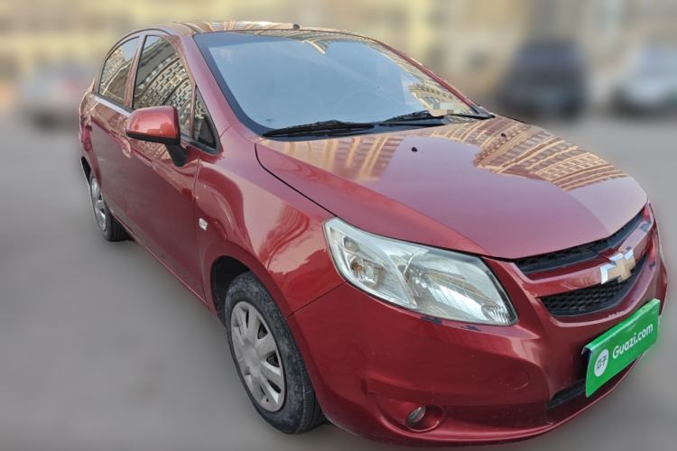 Used Chevrolet Sail 2013 Sedan 1.4L Manual Elegance Edition Front Right 45 Deg