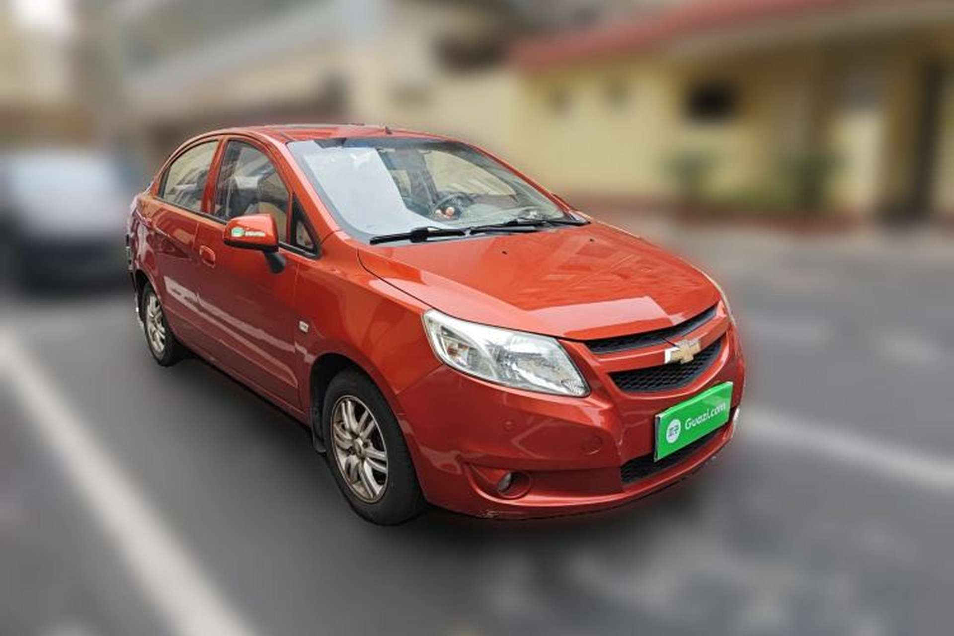 Used Chevrolet Sail 2013 Sedan 1.4L AMT Enjoy Edition Front Right 45 Deg