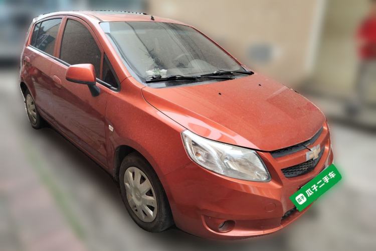 Used Chevrolet Sail 2013 Hatchback 1.4L AMT U-Style Edition Front Right 45 Deg