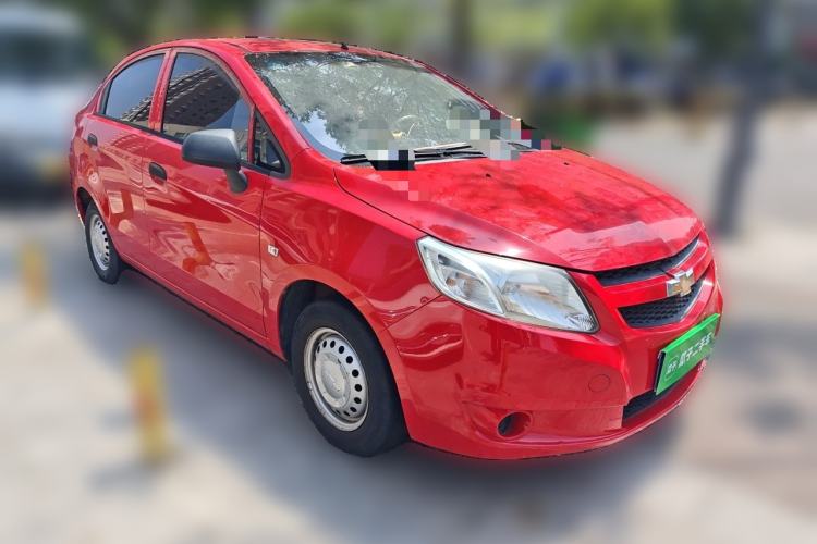 Used Chevrolet Sail 2013 Sedan 1.2L Manual Fashion Edition Front Right 45 Deg