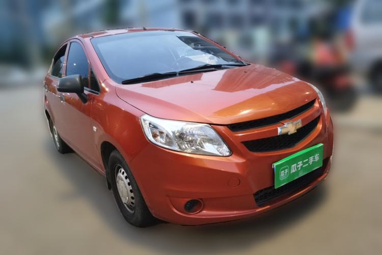 Used Chevrolet Sail 2013 Sedan 1.2L Manual Fashion Edition Front Right 45 Deg