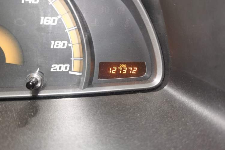 Used Chevrolet Sail 2013 Sedan 1.2L Manual Fashion Edition Odometer Close Up