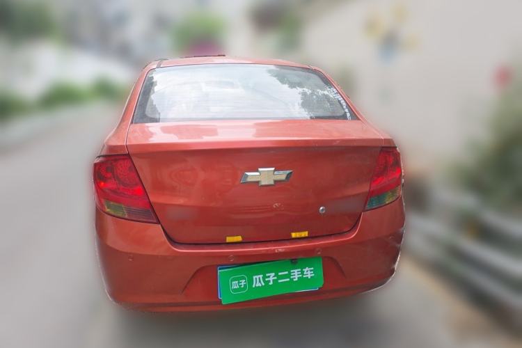 Used Chevrolet Sail 2013 Sedan 1.2L Manual Warm Edition Rear
