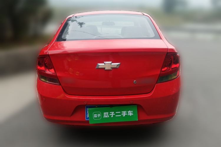 Used Chevrolet Sail 2013 Sedan 1.2L Manual Fashionable Happiness Edition Rear