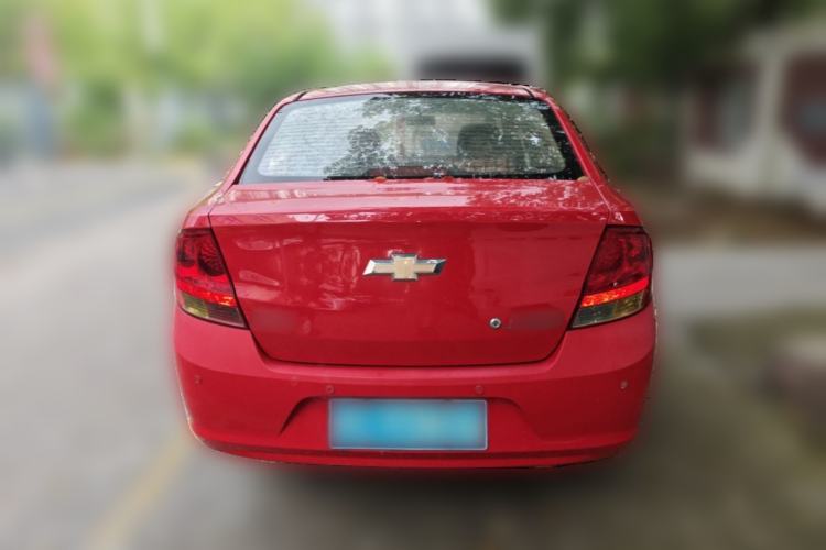 Used Chevrolet Sail 2013 Sedan 1.2L Manual Fashionable Happiness Edition Rear