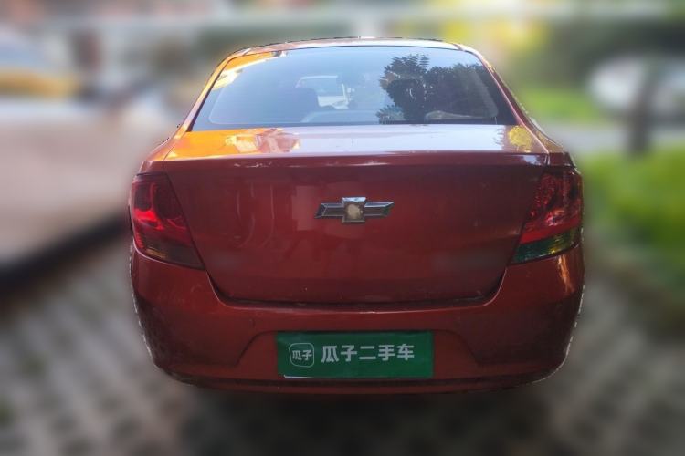 Used Chevrolet Sail 2013 Sedan 1.2L Manual Fashionable Happiness Edition Rear