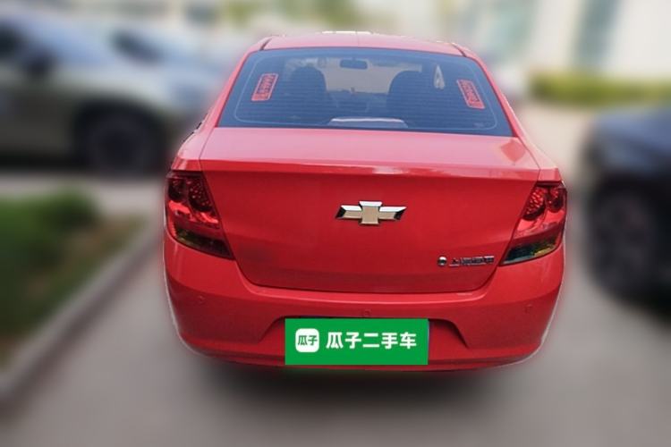 Used Chevrolet Sail 2013 Sedan 1.4L Manual Elegance Edition Rear