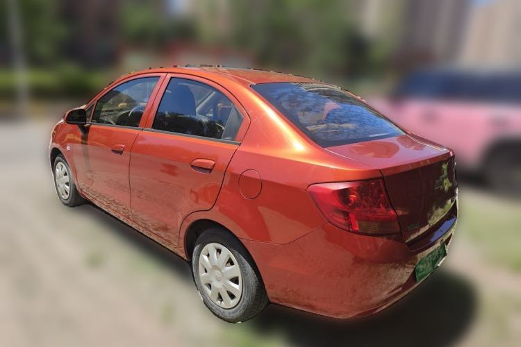 Used Chevrolet Sail 2013 Sedan 1.4L Manual - Youyi Happiness Edition Rear Left 45 Deg
