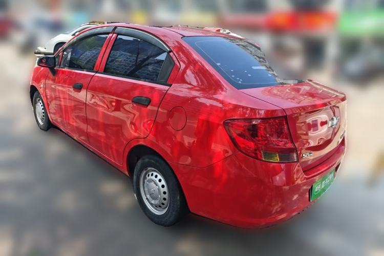 Used Chevrolet Sail 2013 Sedan 1.2L Manual Fashion Edition Rear Left 45 Deg