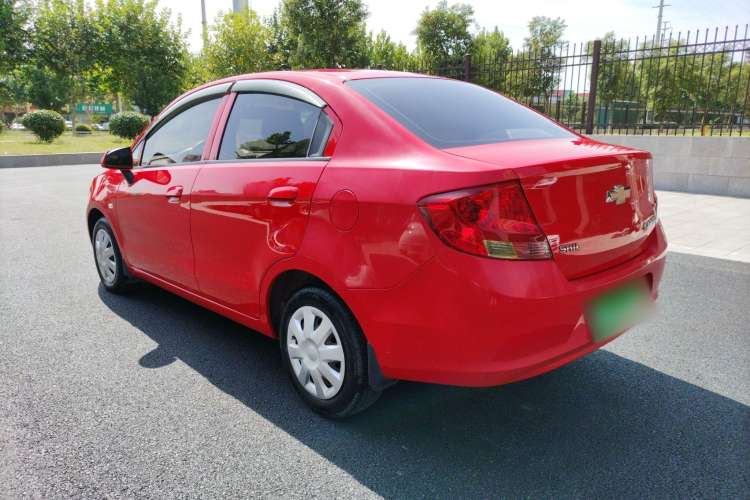 Used Chevrolet Sail 2013 Sedan 1.4L AMT Enjoy Edition Rear Left 45 Deg
