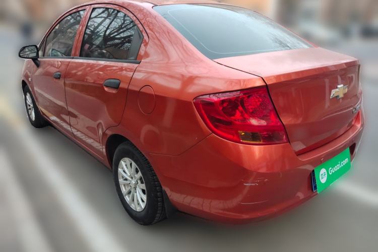 Used Chevrolet Sail 2013 Sedan 1.2L Manual Fashion Edition Rear Left 45 Deg