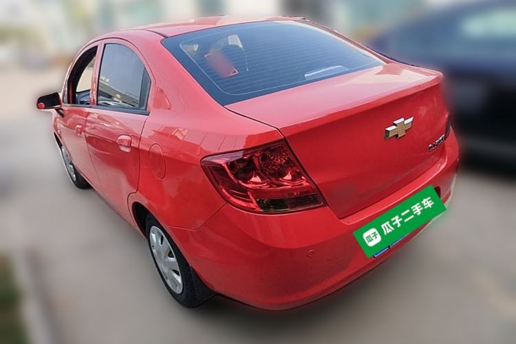 Used Chevrolet Sail 2013 Sedan 1.4L Manual Elegance Edition Rear Left 45 Deg