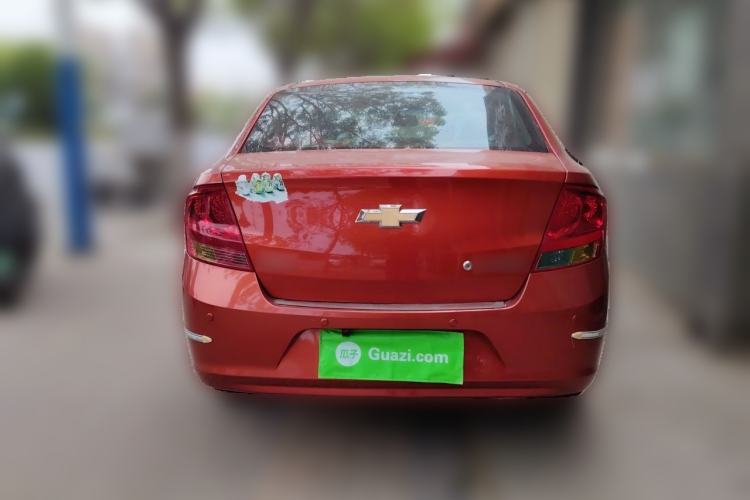 Used Chevrolet Sail 2013 Sedan 1.2L Manual Fashionable Happiness Edition Rear