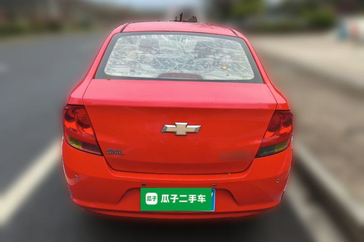 Used Chevrolet Sail 2013 Sedan 1.4L Manual Ideal Edition Rear