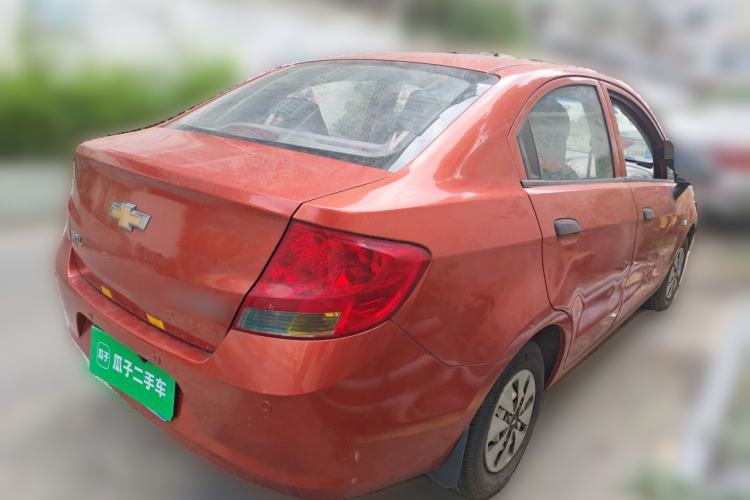 Used Chevrolet Sail 2013 Sedan 1.2L Manual Warm Edition Rear Right 45 Deg