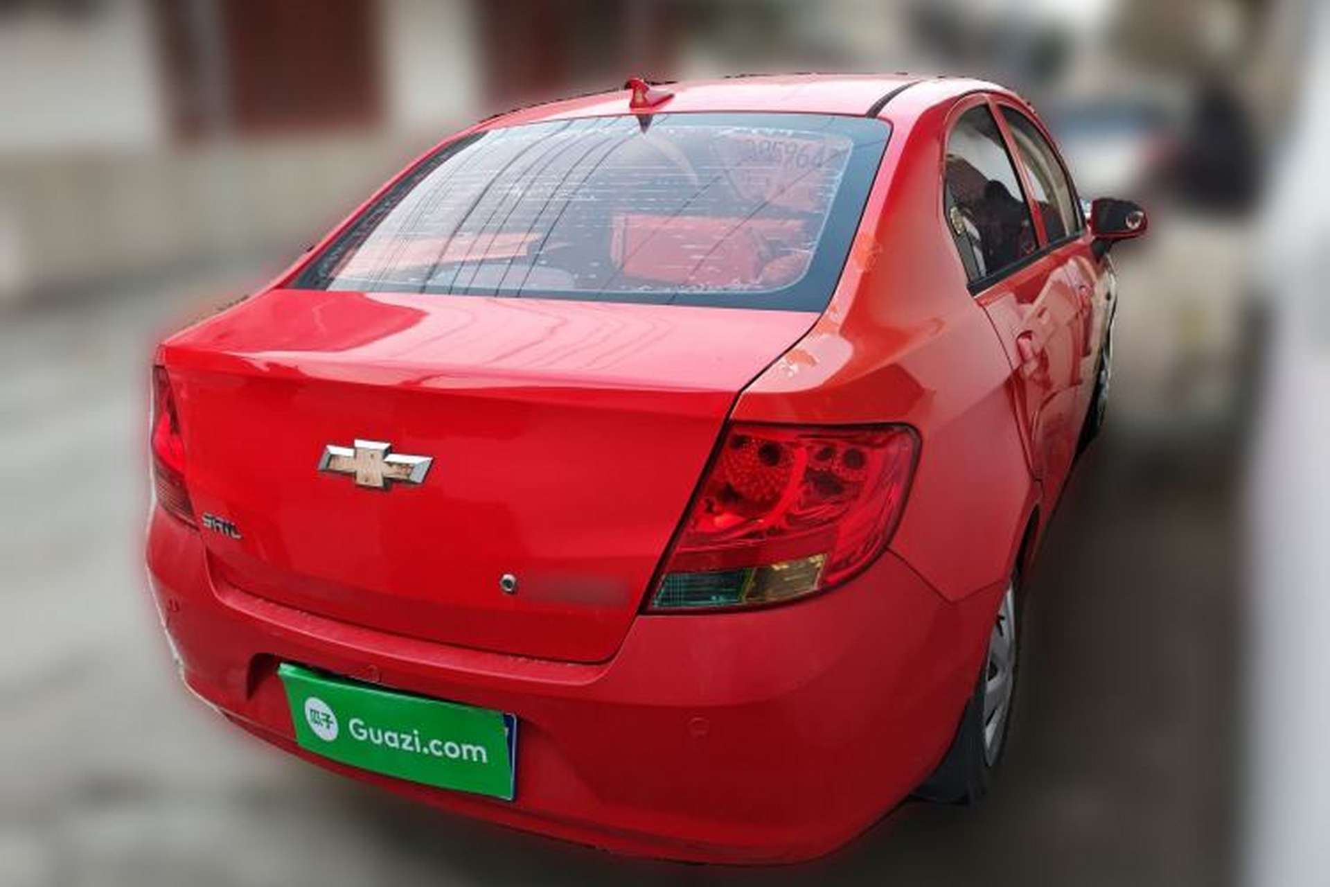 Used Chevrolet Sail 2013 Sedan 1.4L Manual - Youyi Happiness Edition Rear Right 45 Deg