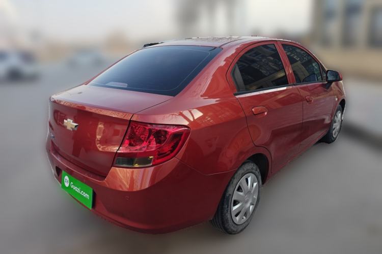 Used Chevrolet Sail 2013 Sedan 1.4L Manual Elegance Edition Rear Right 45 Deg