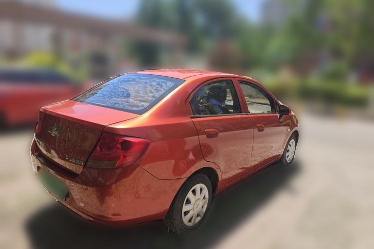 Used Chevrolet Sail 2013 Sedan 1.4L Manual - Youyi Happiness Edition Rear Right 45 Deg