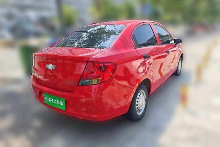 Used Chevrolet Sail 2013 Sedan 1.2L Manual Fashion Edition Rear Right 45 Deg