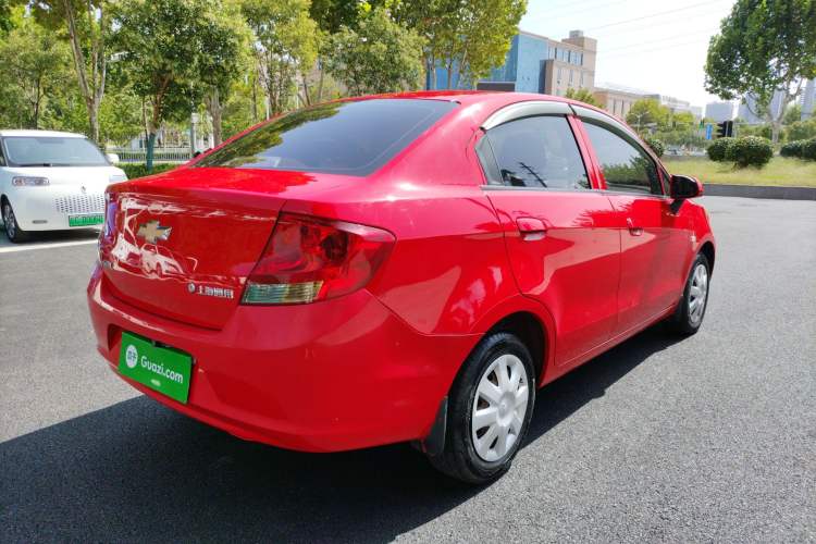 Used Chevrolet Sail 2013 Sedan 1.4L AMT Enjoy Edition Rear Right 45 Deg