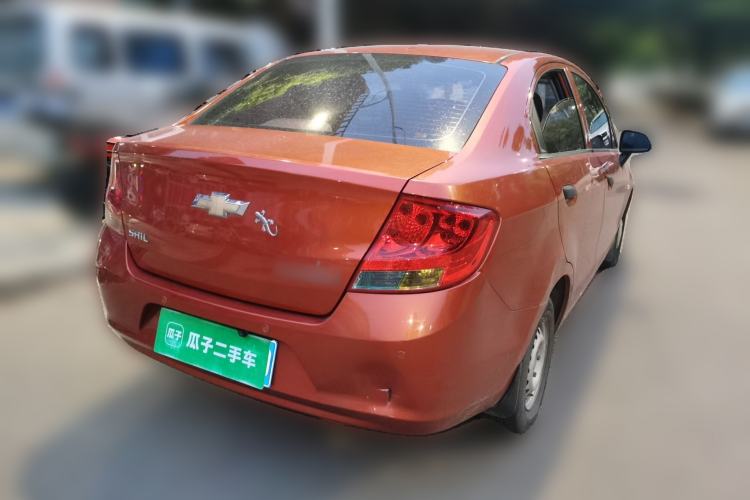 Used Chevrolet Sail 2013 Sedan 1.2L Manual Fashion Edition Rear Right 45 Deg