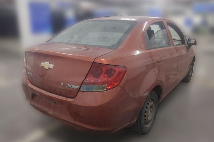 Used Chevrolet Sail 2013 Sedan 1.4L Manual - Youyi Happiness Edition Rear Right 45 Deg
