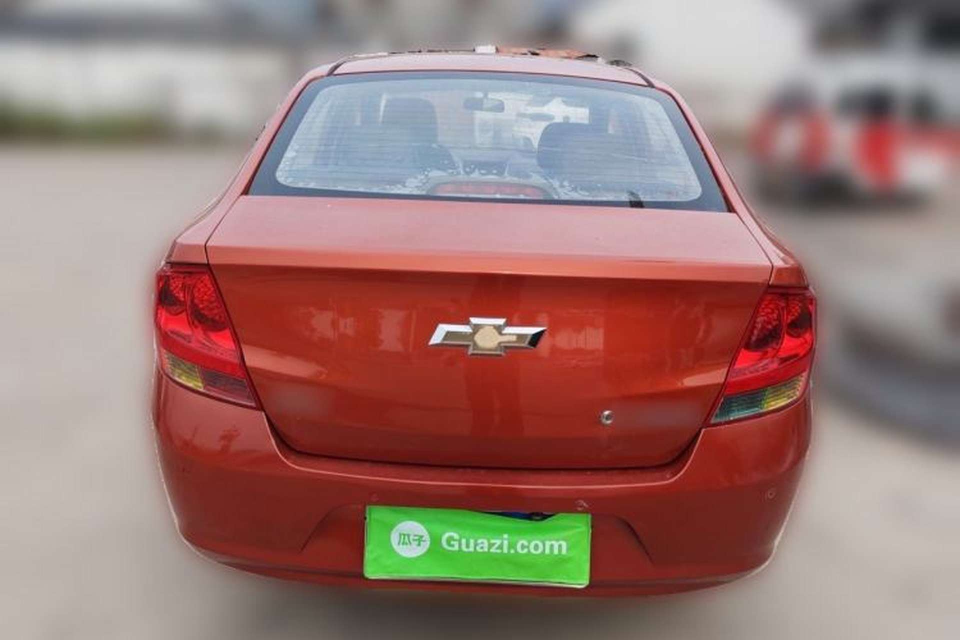 Used Chevrolet Sail 2013 Sedan 1.2L Manual Fashionable Happiness Edition Rear