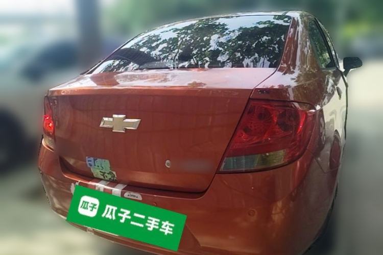 Used Chevrolet Sail 2013 Sedan 1.2L Manual Fashionable Happiness Edition Rear
