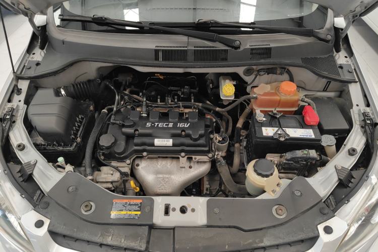 Used Chevrolet Sail 2013 Sedan 1.4L Manual Ideal Happiness Edition Engine Bay