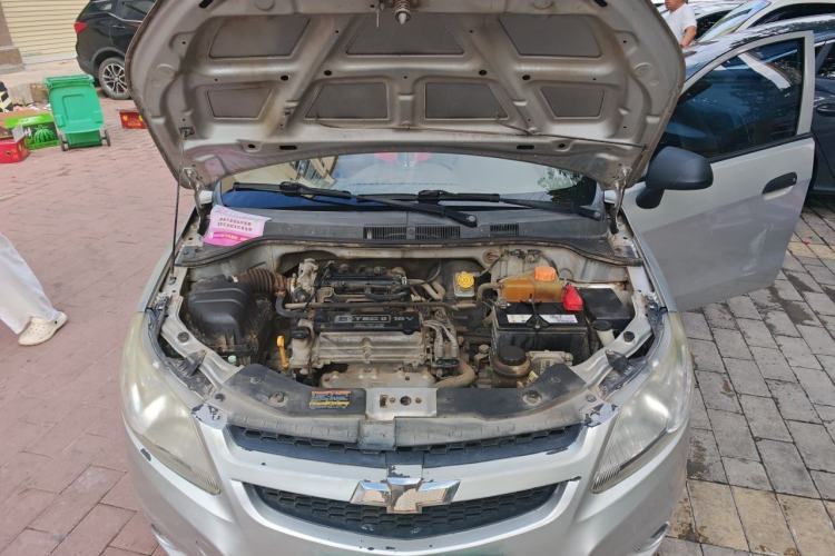 Used Chevrolet Sail 2013 Sedan 1.2L Manual Fashionable Happiness Edition Engine Bay