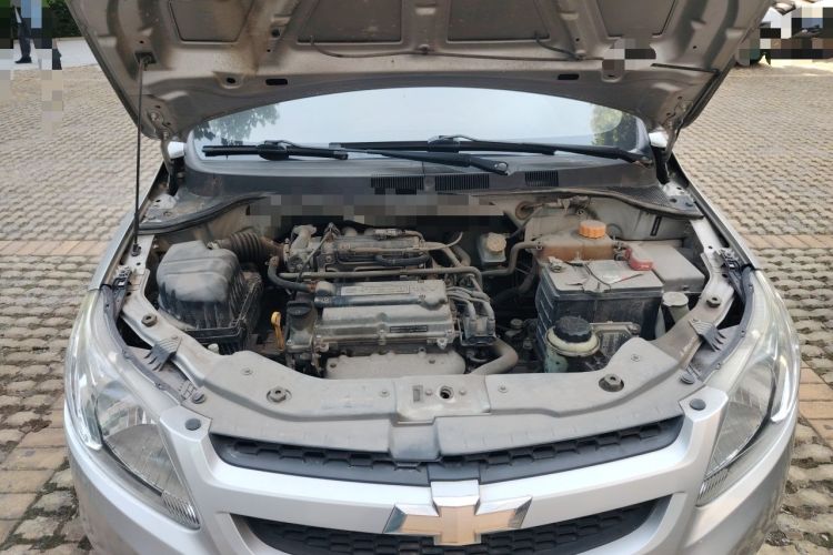 Used Chevrolet Sail 2013 Sedan 1.2L Manual Fashionable Happiness Edition Engine Bay