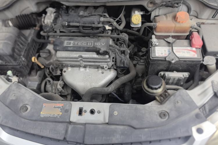 Used Chevrolet Sail 2013 Sedan 1.2L Manual Fashionable Happiness Edition Engine Bay
