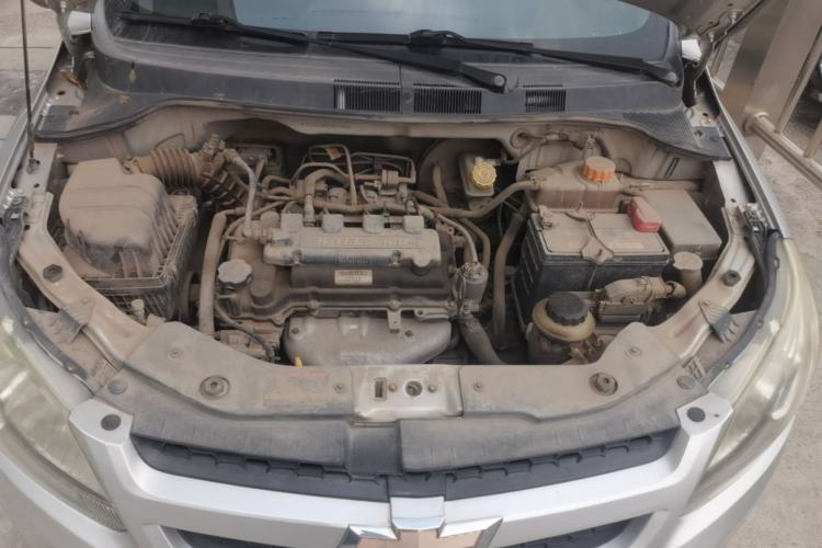 Used Chevrolet Sail 2013 Sedan 1.4L Manual Ideal Happiness Edition Engine Bay