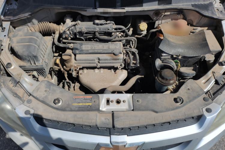 Used Chevrolet Sail 2013 Sedan 1.2L Manual Fashionable Happiness Edition Engine Bay