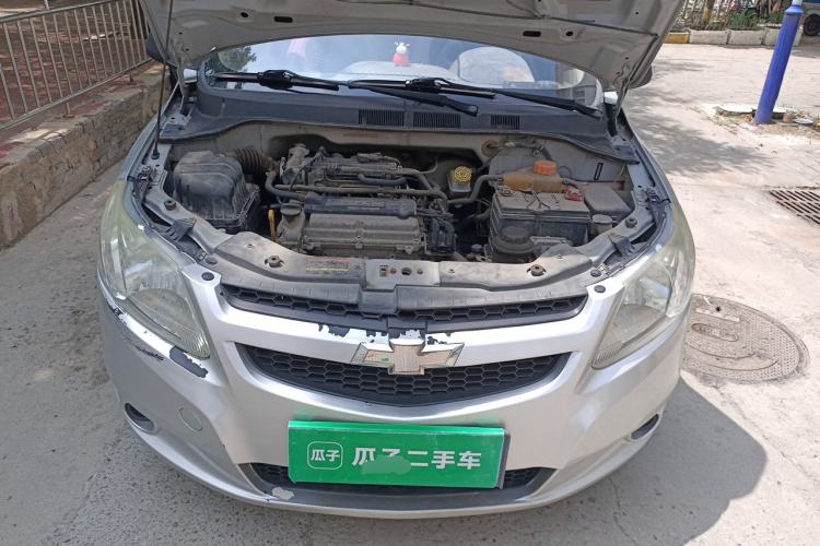 Used Chevrolet Sail 2013 Sedan 1.2L Manual Fashionable Happiness Edition Engine Bay