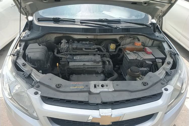 Used Chevrolet Sail 2013 Sedan 1.2L Manual Fashionable Happiness Edition Engine Bay