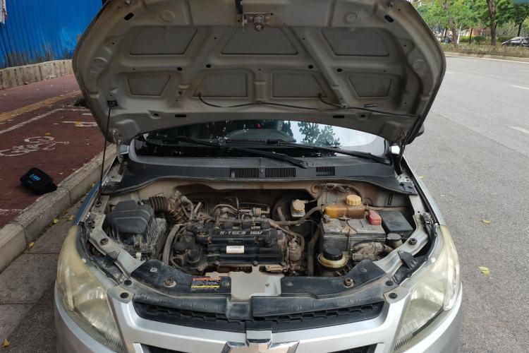 Used Chevrolet Sail 2013 Sedan 1.4L Manual Ideal Happiness Edition Engine Bay