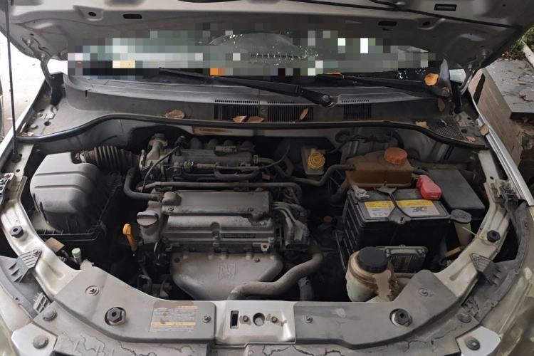 Used Chevrolet Sail 2013 Sedan 1.2L Manual Fashionable Happiness Edition Engine Bay
