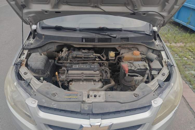 Used Chevrolet Sail 2013 Sedan 1.2L Manual Fashionable Happiness Edition Engine Bay