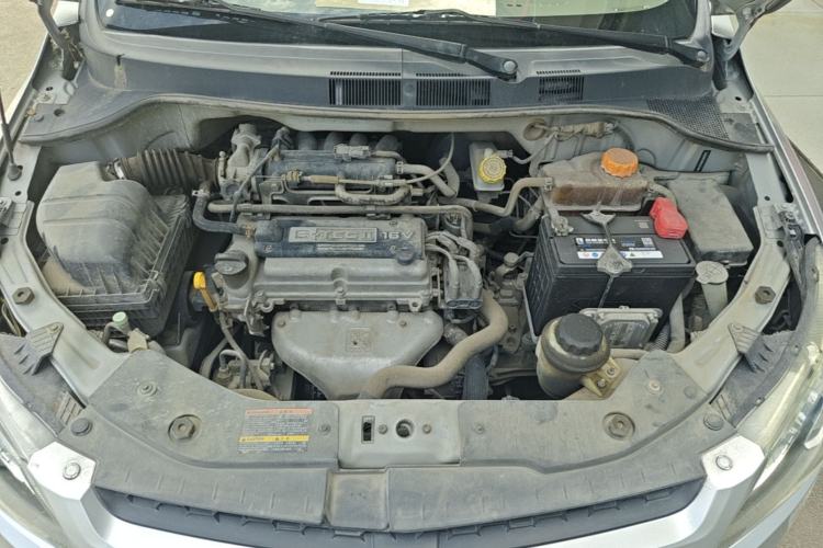 Used Chevrolet Sail 2013 Sedan 1.2L Manual Fashionable Happiness Edition Engine Bay