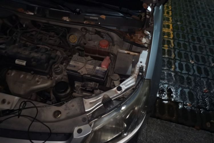 Used Chevrolet Sail 2013 Sedan 1.4L Manual Elegance Edition Engine Bay Left