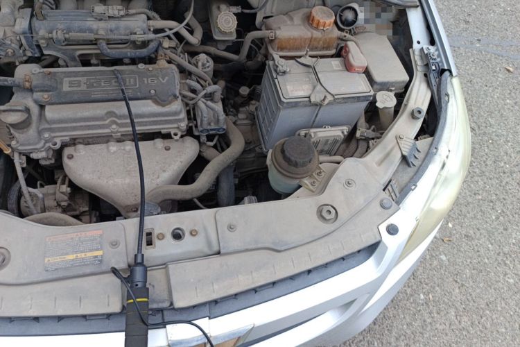 Used Chevrolet Sail 2013 Sedan 1.2L Manual Warm Edition Engine Bay Left