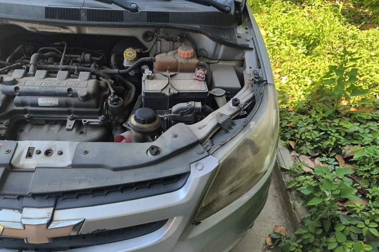 Used Chevrolet Sail 2013 Sedan 1.4L Manual Elegance Edition Engine Bay Left