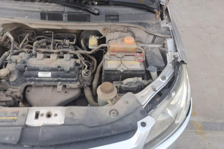 Used Chevrolet Sail 2013 Sedan 1.4L Manual Ideal Happiness Edition Engine Bay Left