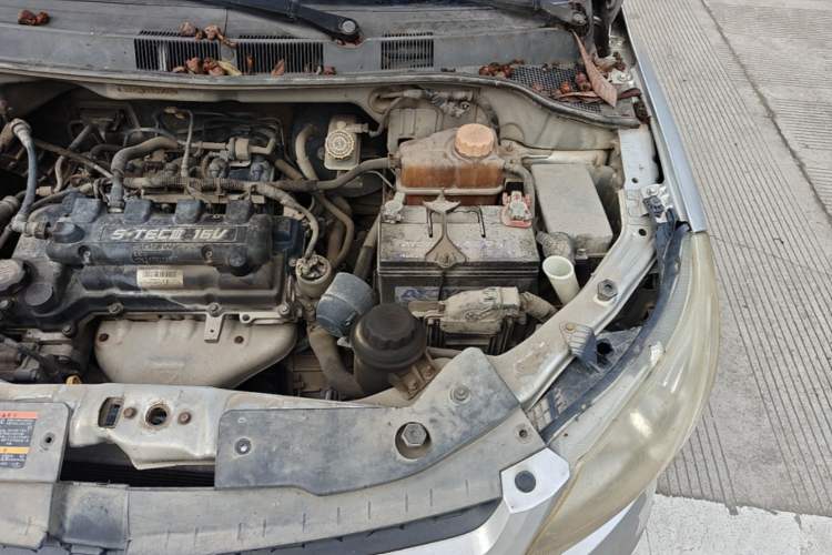 Used Chevrolet Sail 2013 Sedan 1.4L Manual Ideal Edition Engine Bay Left