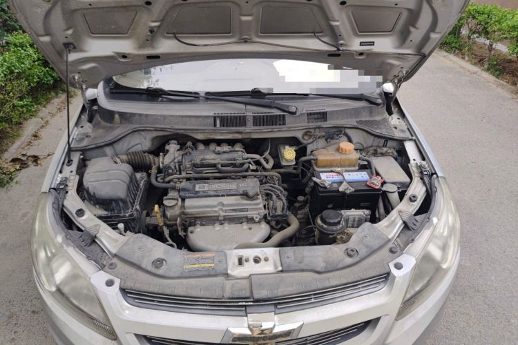 Used Chevrolet Sail 2013 Sedan 1.2L Manual Fashionable Happiness Edition Engine Bay