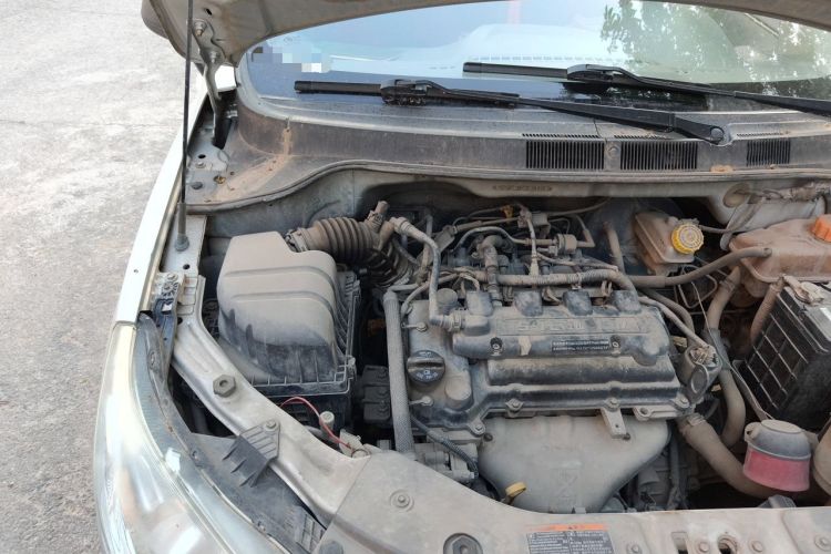 Used Chevrolet Sail 2013 Sedan 1.4L Manual Ideal Happiness Edition Engine Bay Right